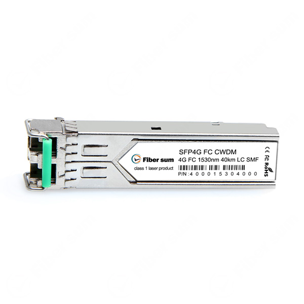 Cisco DS-CWDM4G1530 Compatible 4Gbs-CWDM 40KM 1530nm SMF DOM 4-Gigabit Fibre Channel SFP Transceiver Module